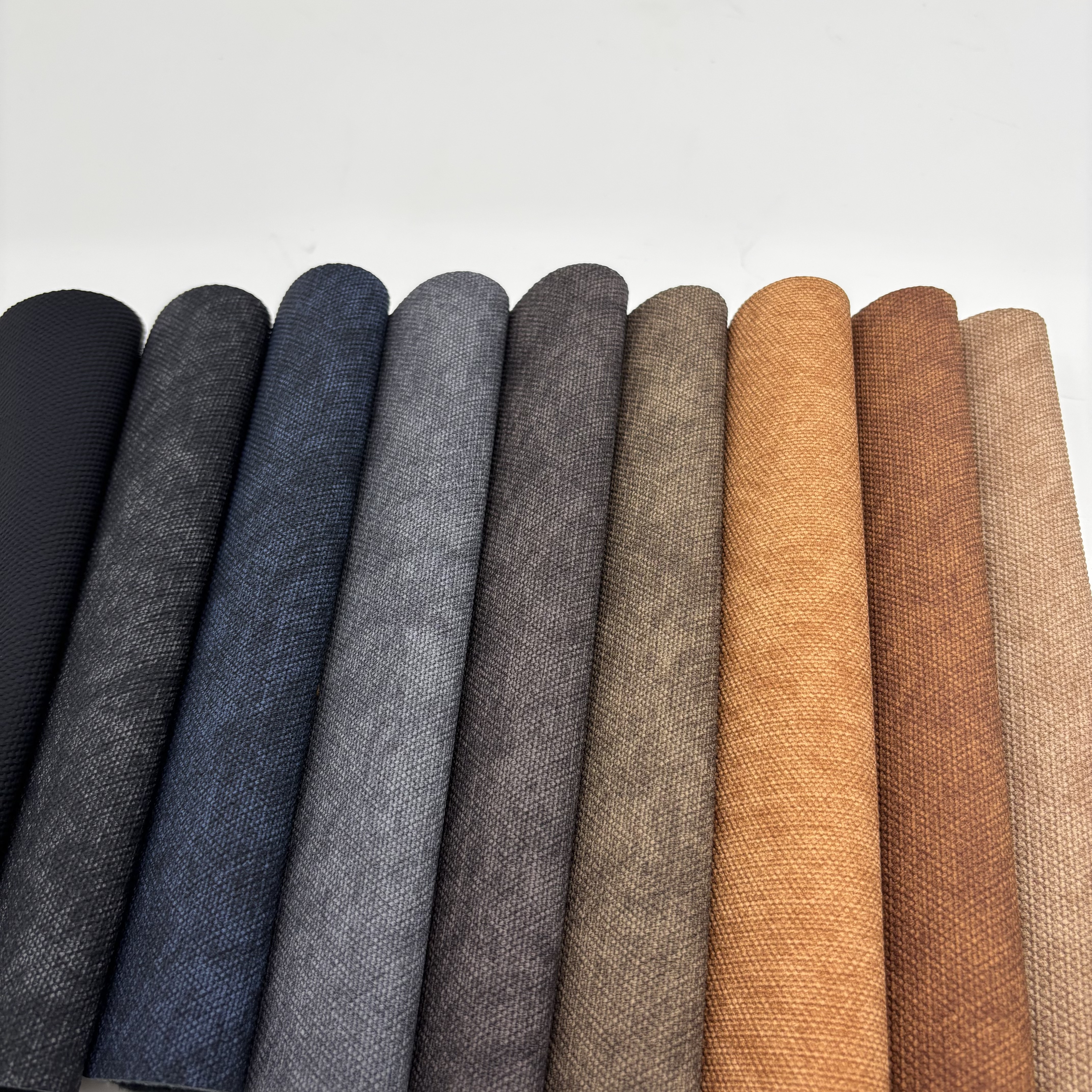 Linen textured faux leather 