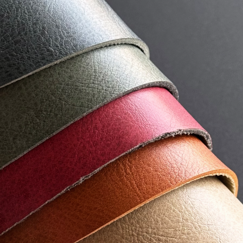 two-tone PVC leather